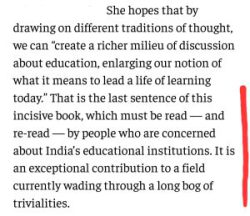 Exceptional contribution to Philosophy of Education